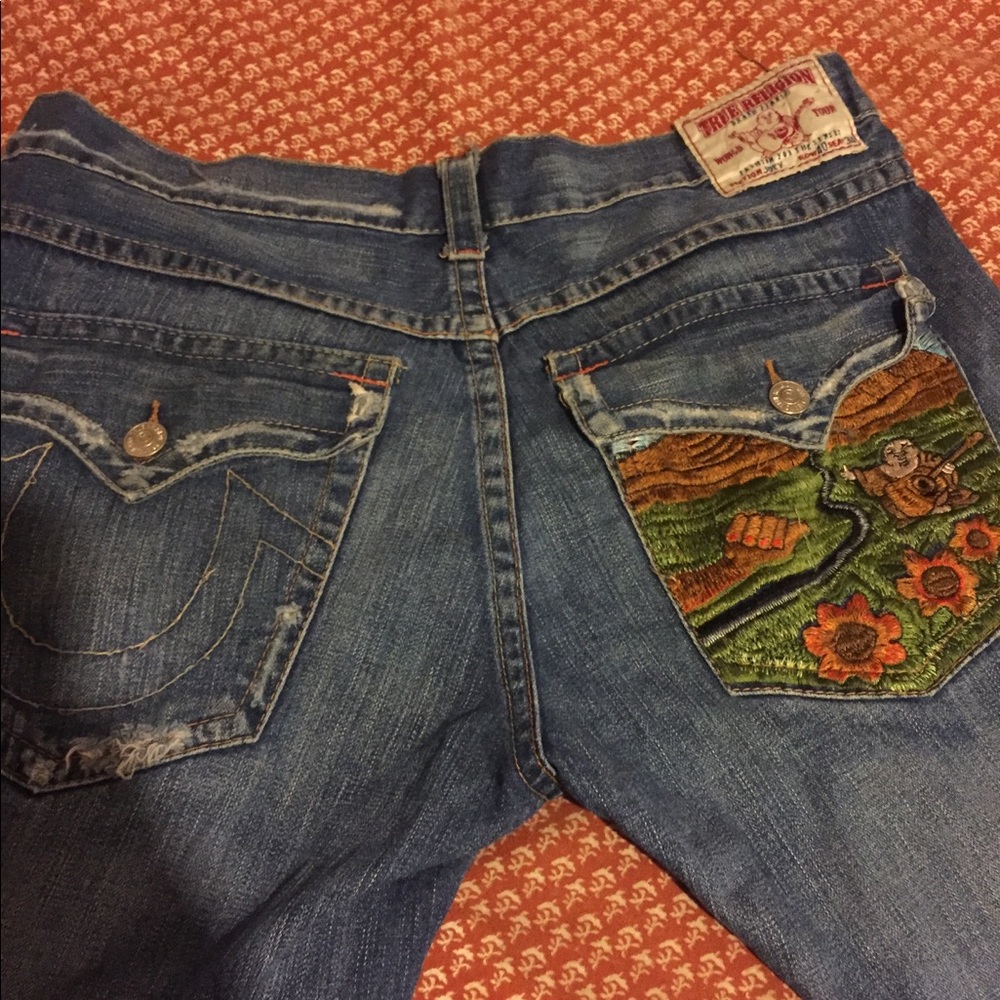 Vintage distressed true religion jeans size 40/32